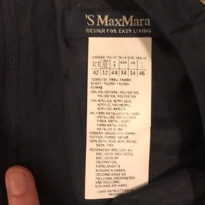 MaxMara Dresses - Navy and Gold Shift Dress MaxMara Dresses - Navy and Gold Shift Dress